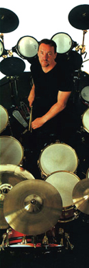 Neil Peart dans le site de Drummerworld